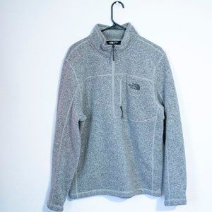 NORTH FACE 1/2 Zip Heavy Fleece Jacket size L